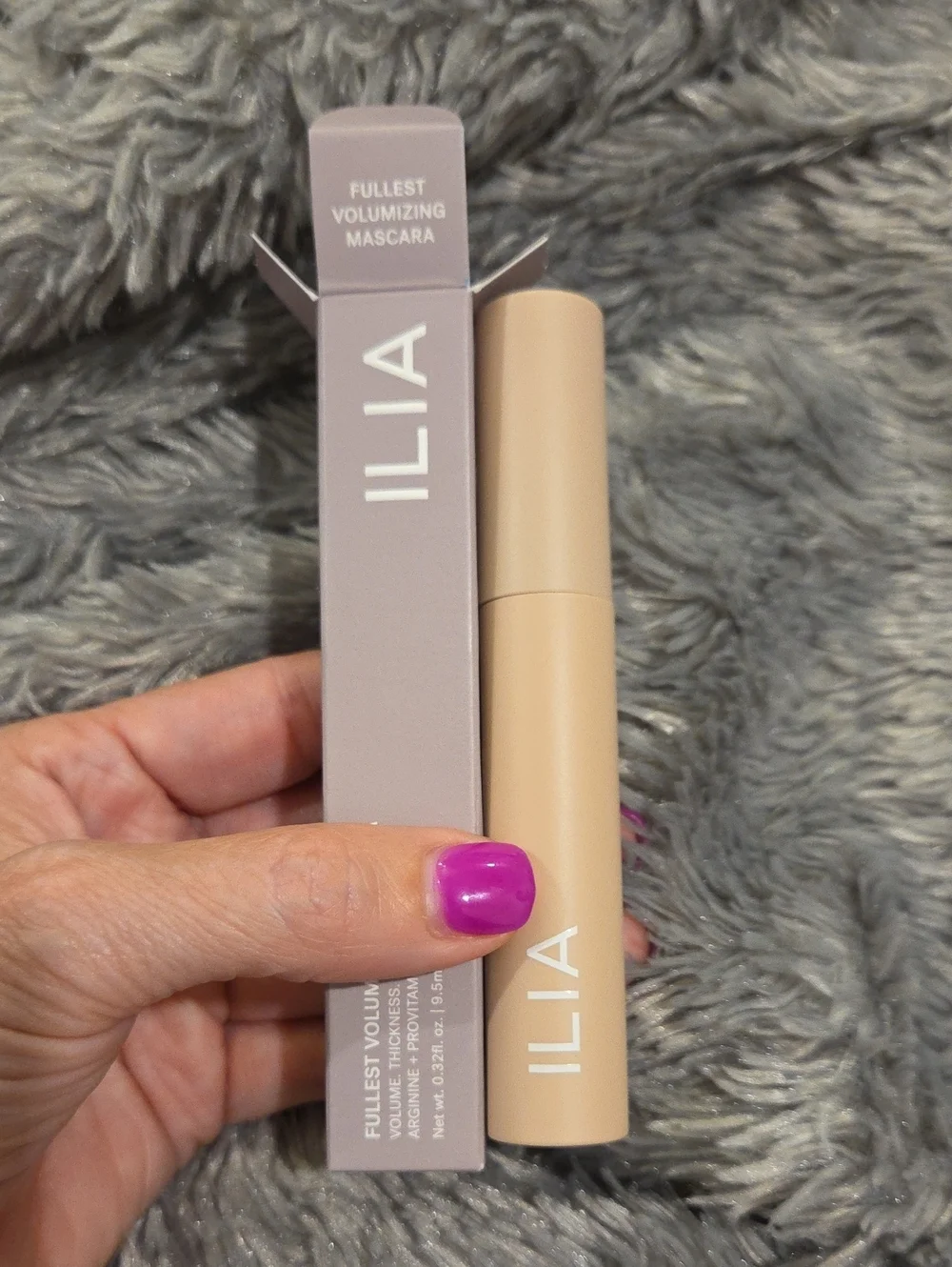 ILIA Fullest Volumizing Black Mascara, New In Box!